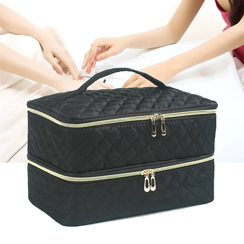 40 frascos - Bolsa Organizadora para Enfermeiros, Médicos e Manicures