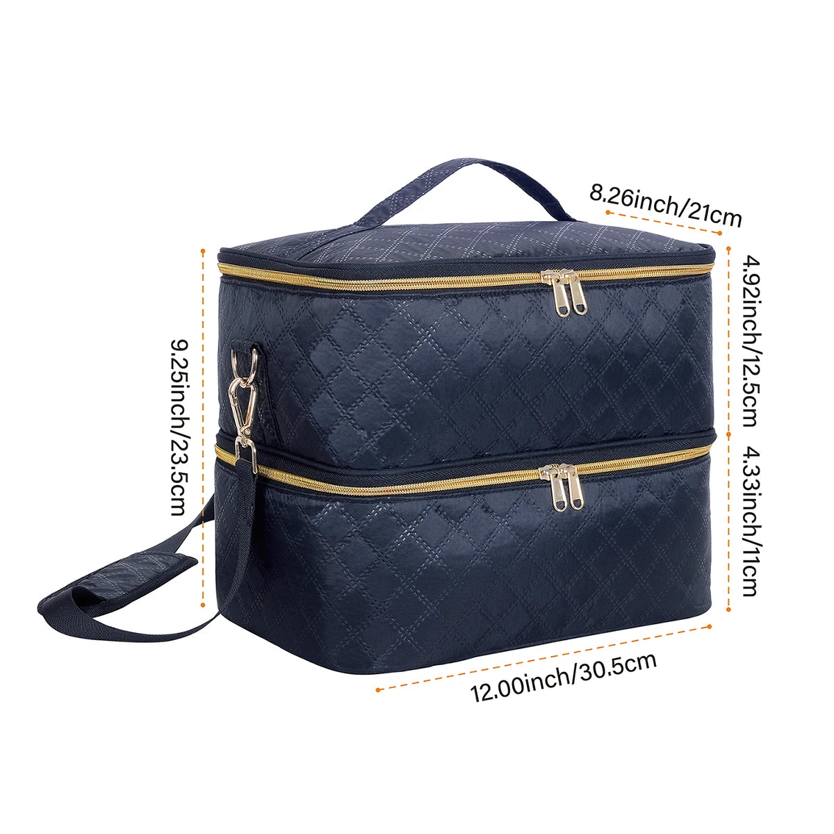 40 frascos - Bolsa Organizadora para Enfermeiros, Médicos e Manicures