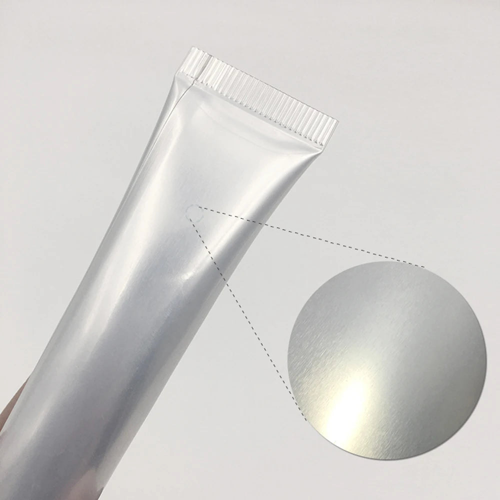 50 Tubos Alumínio e Plástico 30g