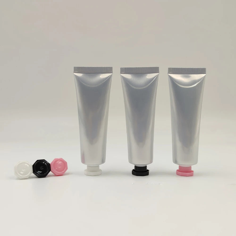 50 Tubos Alumínio e Plástico 30g