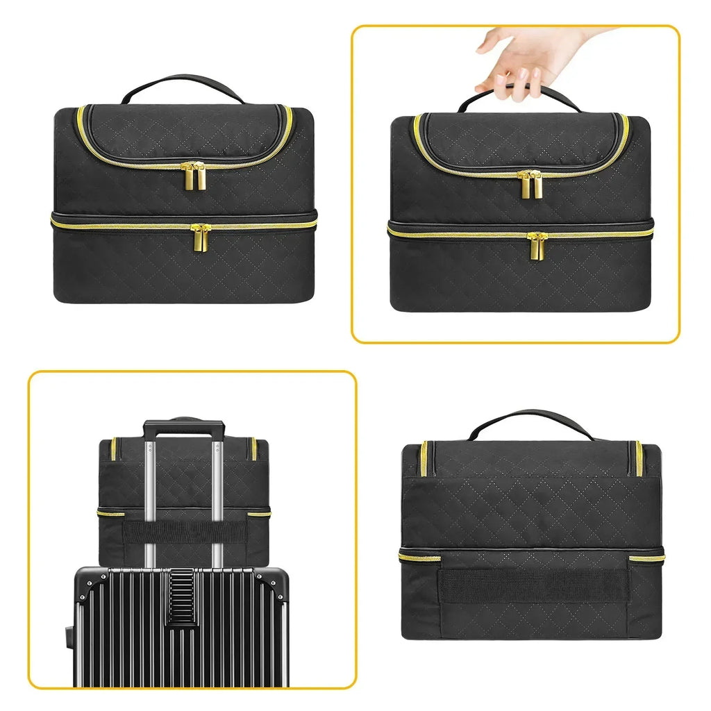 60 Frascos - Mala Organizadora para Enfermeiros, Médicos, Manicures